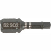Impact square sq no.2 x 25mm ins bit bulk